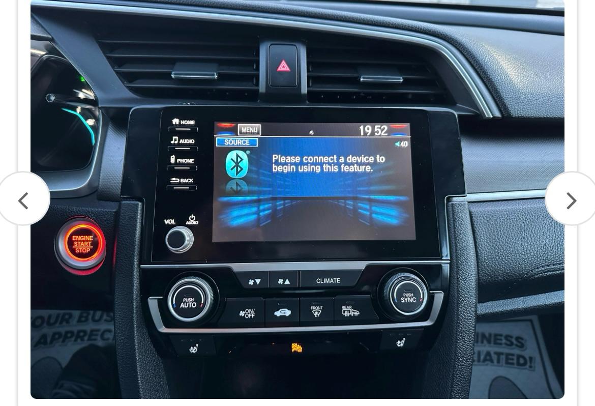 
								2020 Honda Civic EX full									